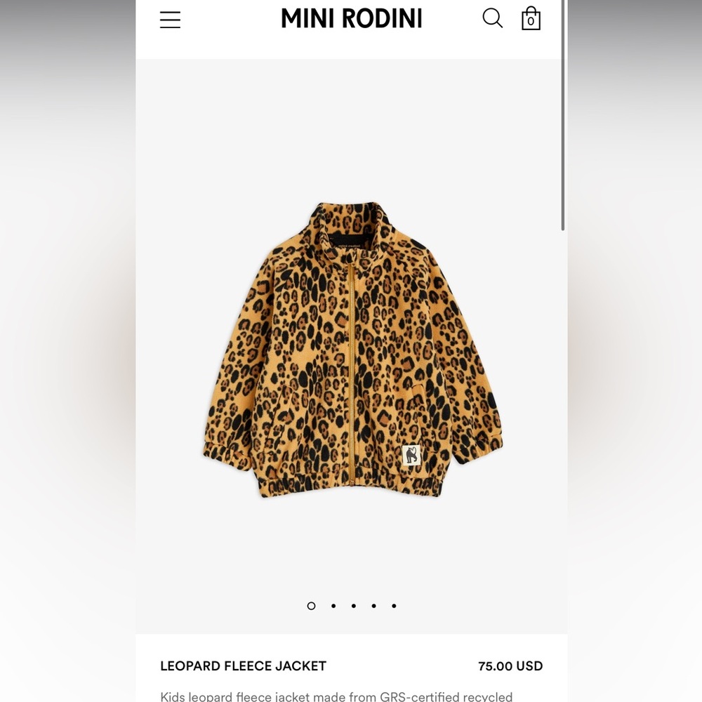 Leopard Fleece Set